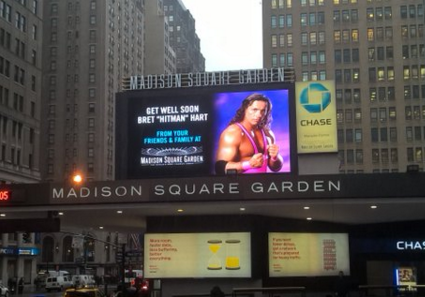 Daily Update: MSG sends well-wishes to Bret Hart