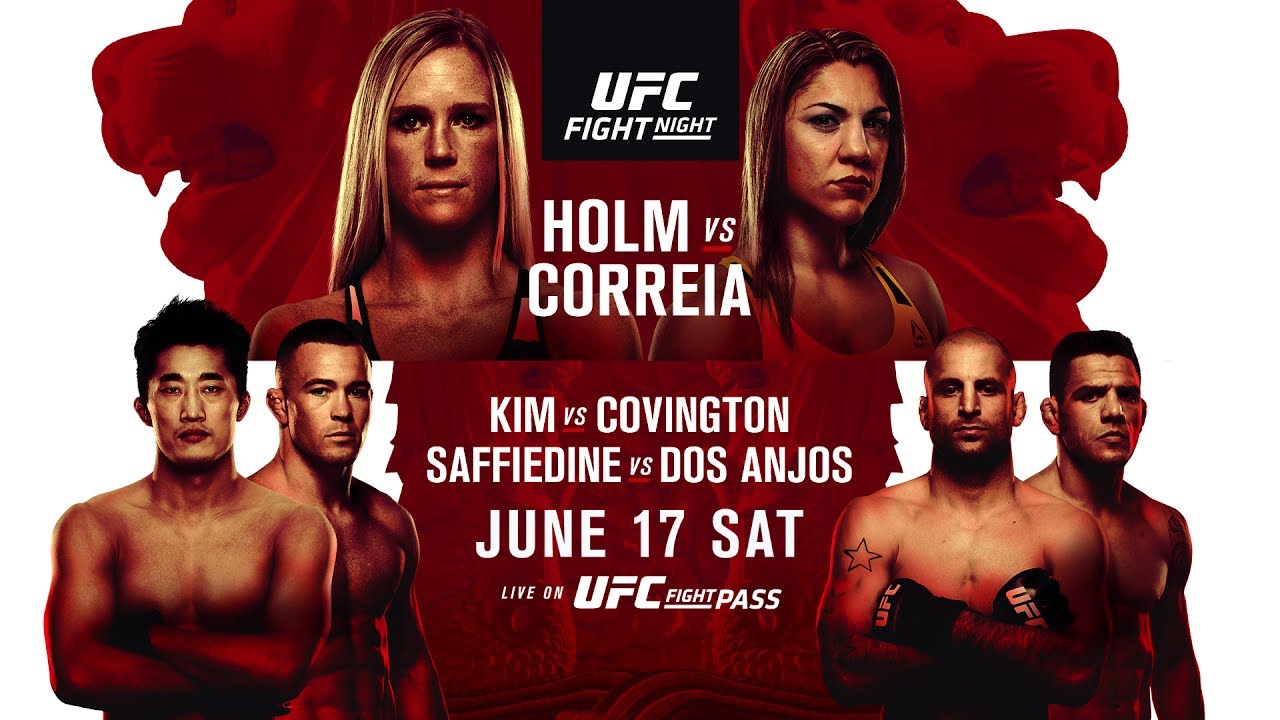 UFC Fight Night 111 live results: Holm vs. Correia