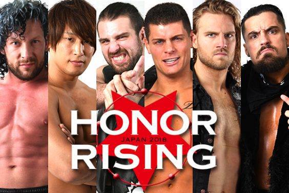 NJPW-ROH Honor Rising night one results: Omega & Ibushi team up