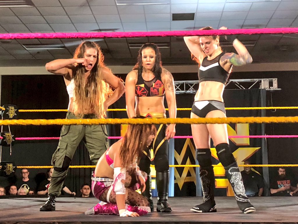 NXT St. Augustine, FL, live results: Horsewomen vs. Sane, Yim & Shirai
