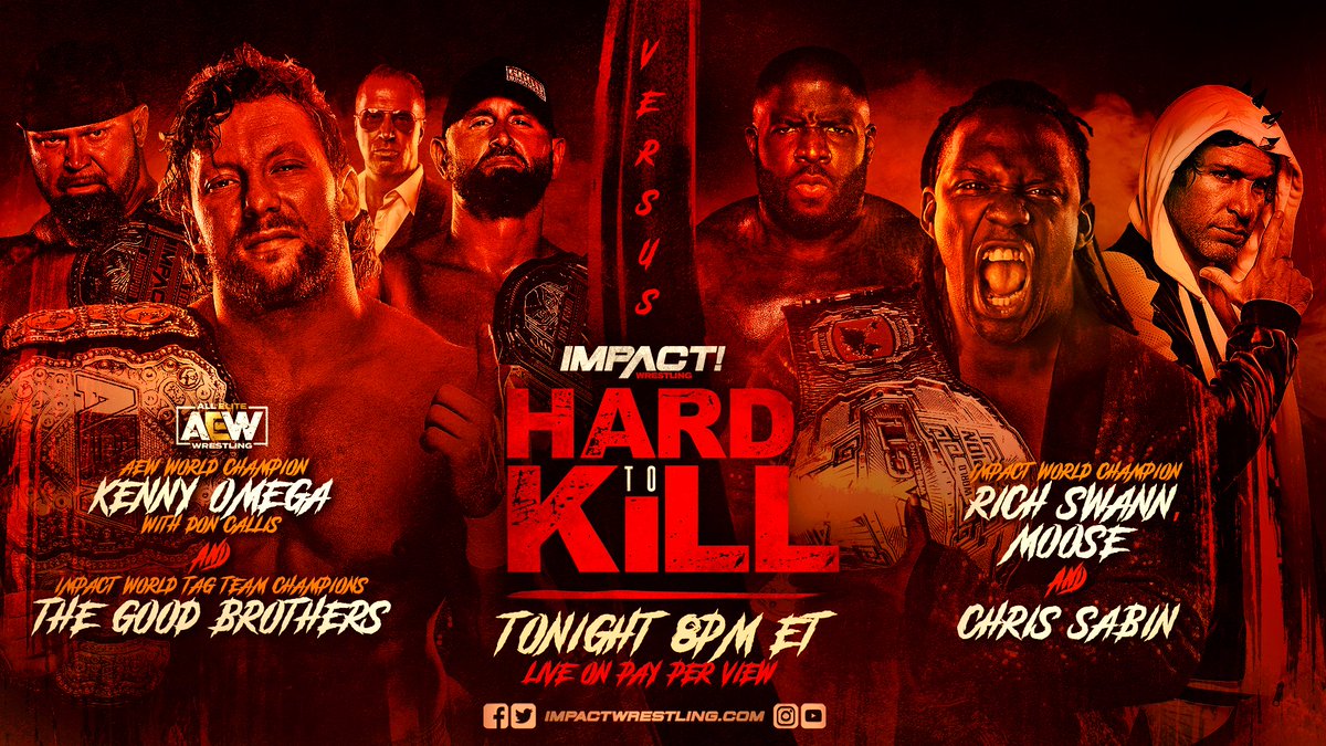 Impact Hard to Kill live results: Omega debuts, three title matches