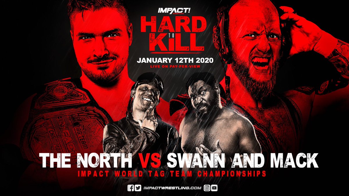 Two more matches official for Impact Hard to Kill PPV
