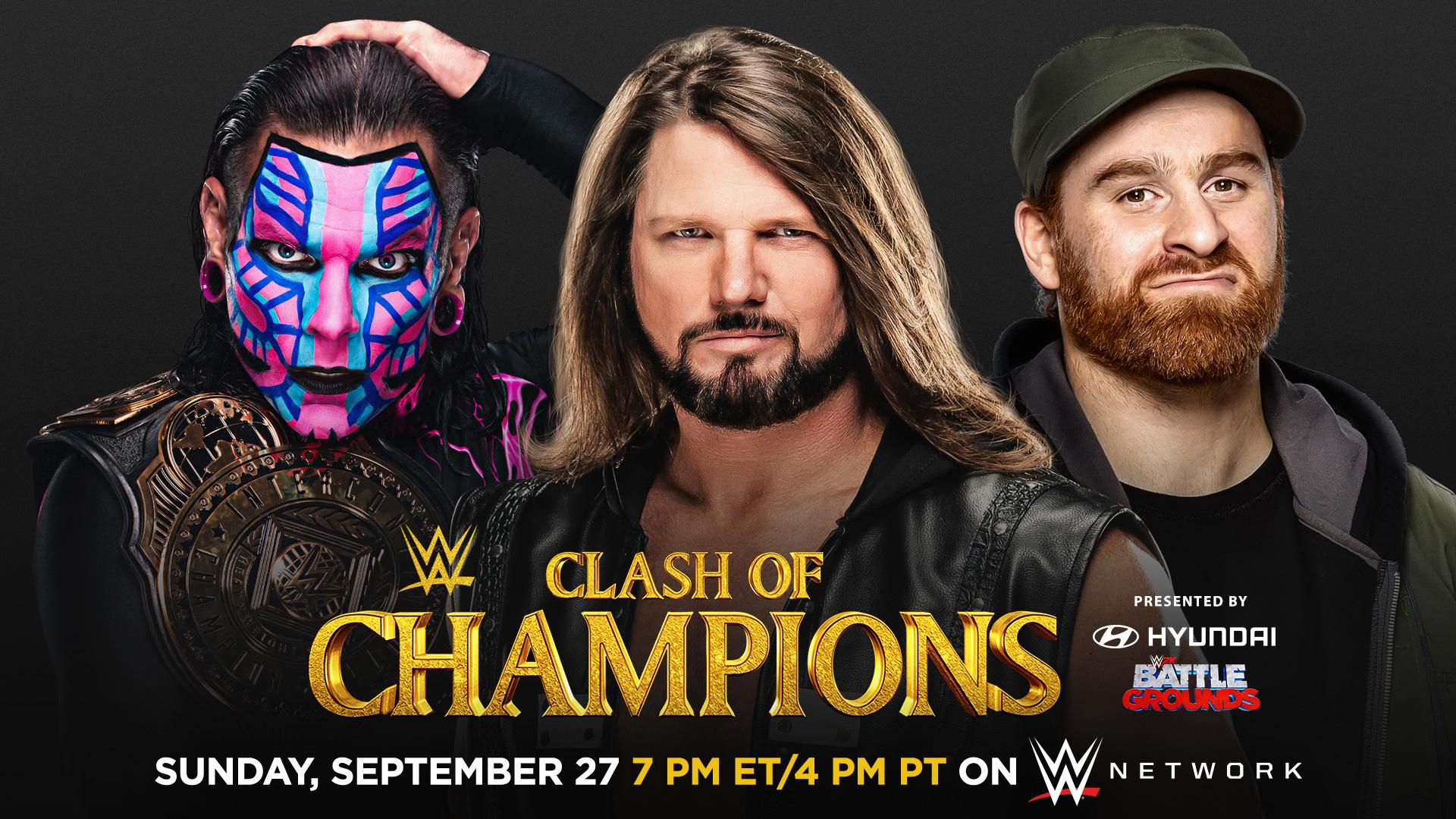 IC title ladder match official for WWE Clash of Champions