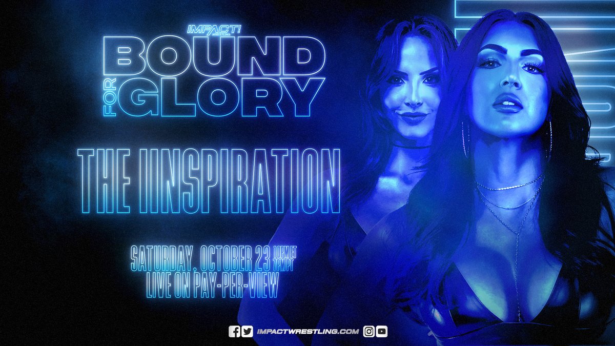 The IInspiration sign with Impact Wrestling, set for Bound for Glory