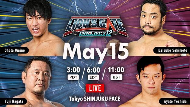 NJPW Lion’s Gate 12 results: Daisuke Sekimoto in action