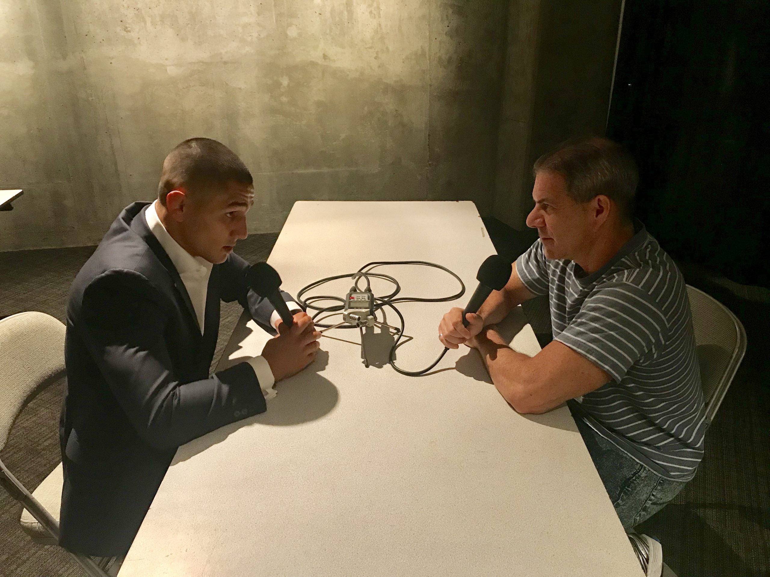 WOR: Bellator MMA president Scott Coker and rising star Aaron Pico