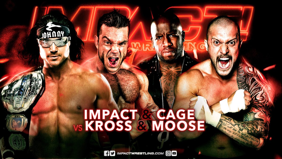 Impact Wrestling results: Impact & Cage vs. Kross & Moose
