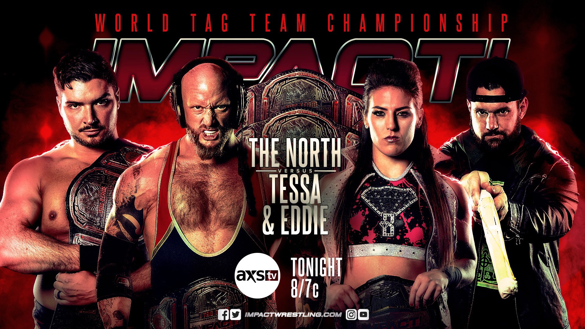 Impact Wrestling results: Tag Team title main event