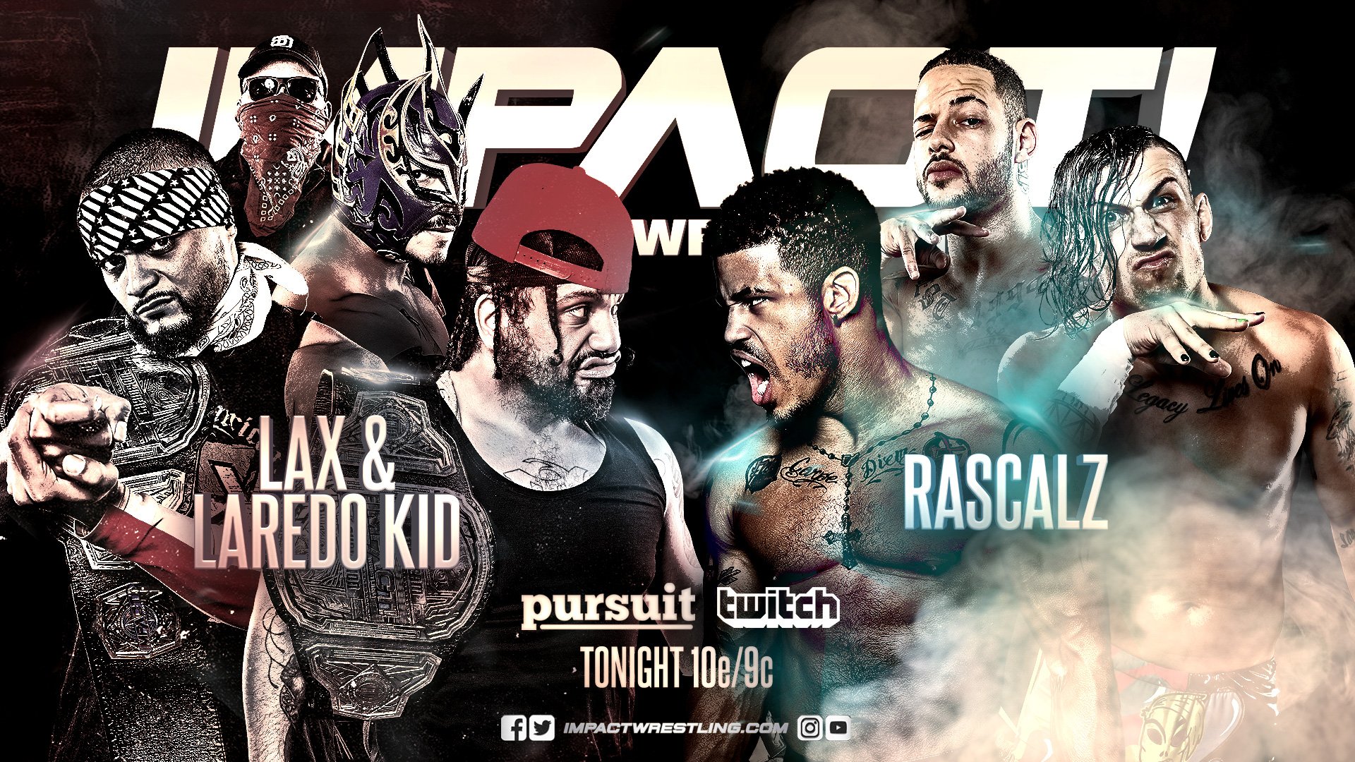 Impact Wrestling results: LAX & Laredo Kid vs. The Rascalz