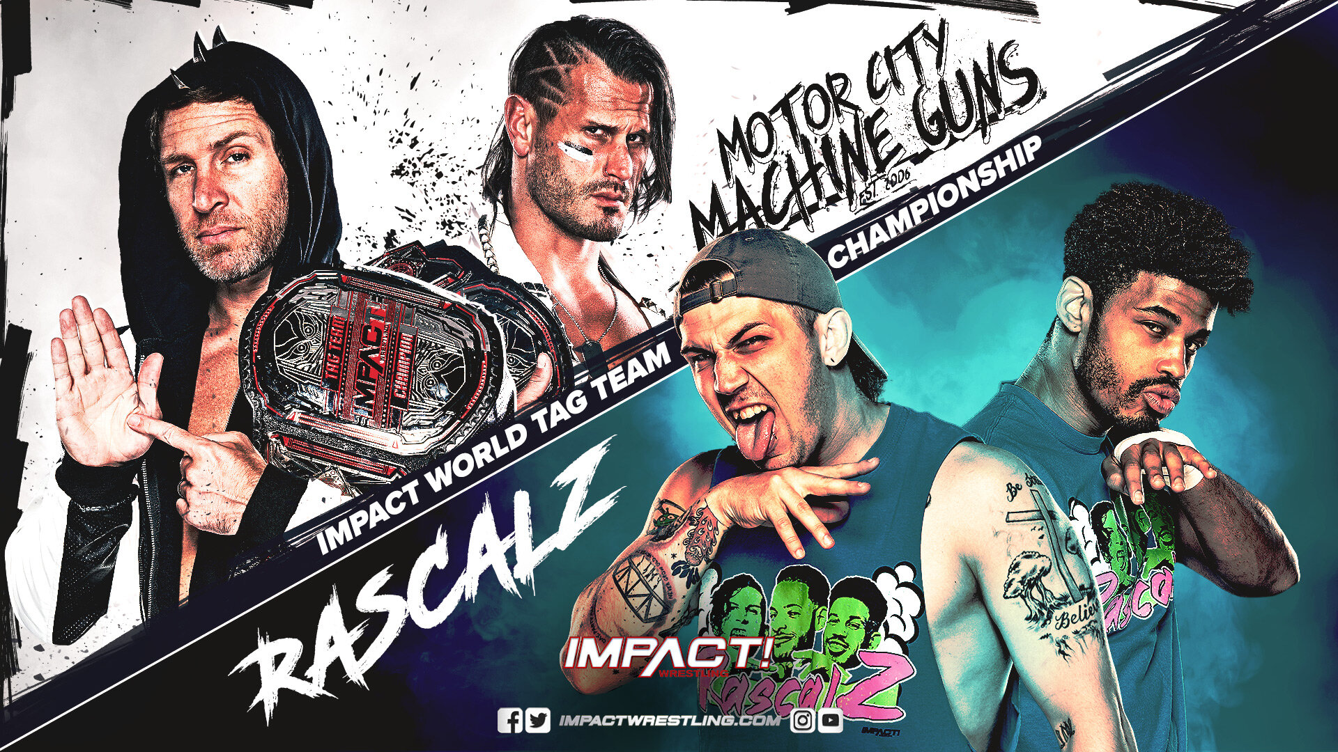 Impact Wrestling results: MCMG vs. The Rascalz Tag Team title match