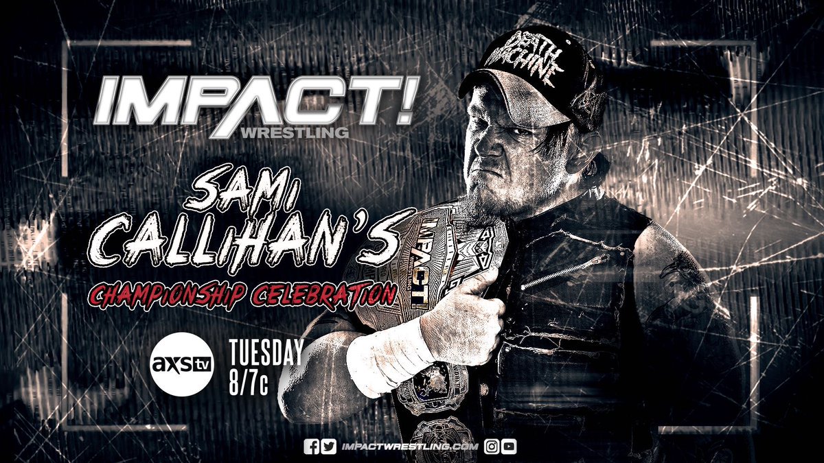 Impact Wrestling results: Sami Callihan’s championship celebration