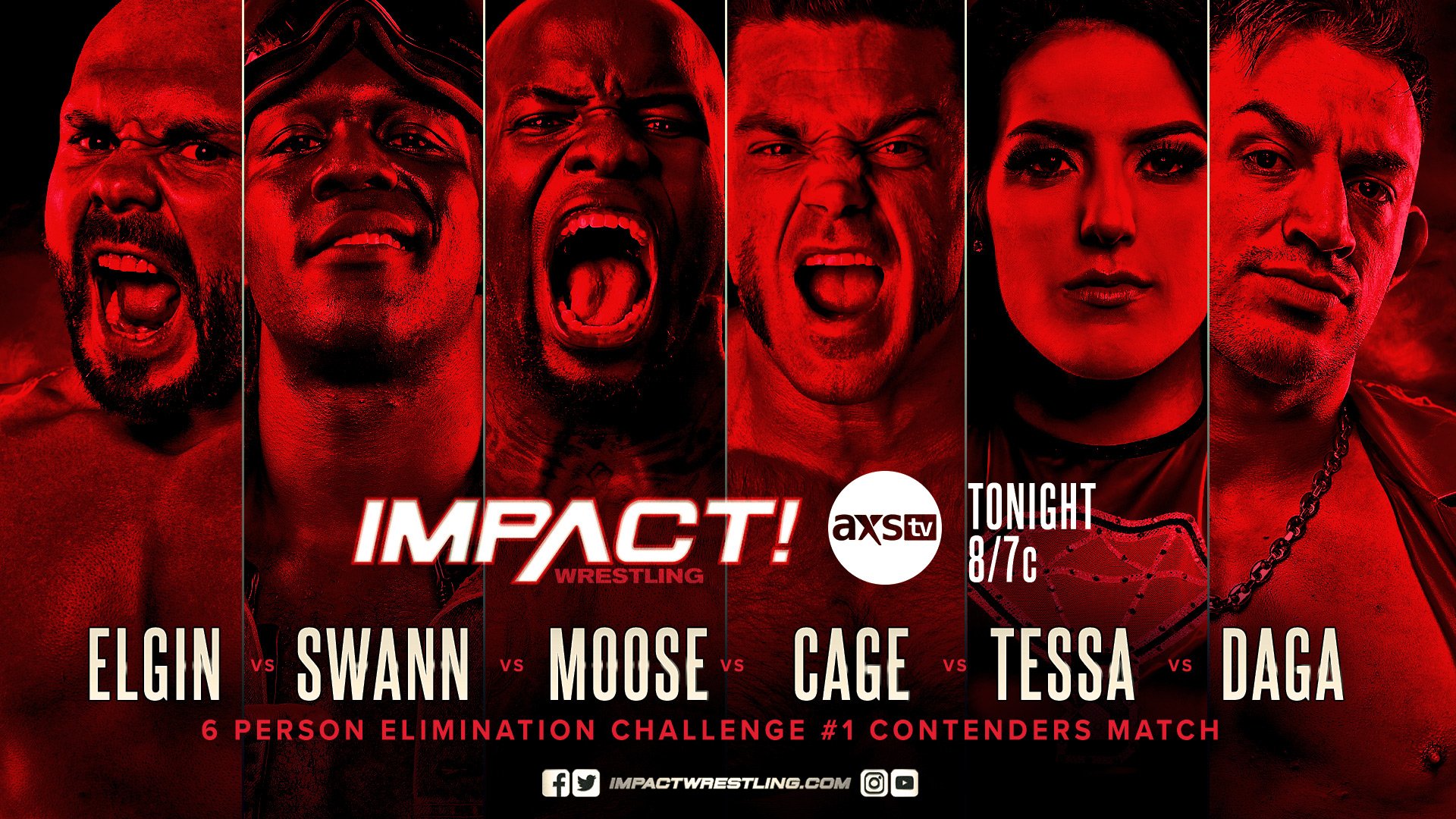 Impact Wrestling results: Six-person gauntlet match