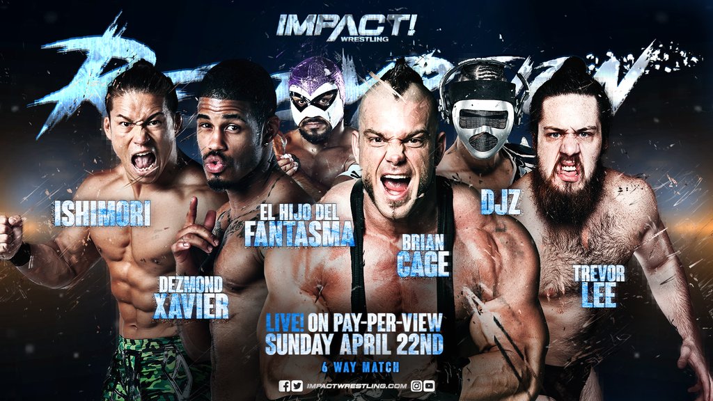 Six-way match announced for Impact’s Redemption PPV