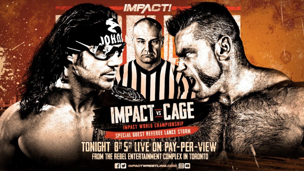 Impact Rebellion live results: Johnny Impact vs. Brian Cage