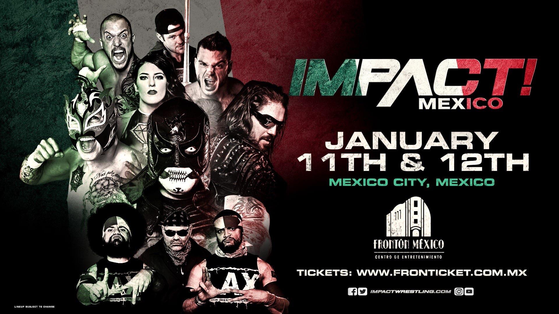 Impact Wrestling TV taping spoilers: Night one in Mexico City