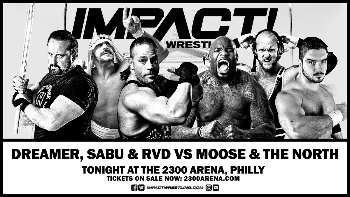 Impact Wrestling TV taping spoilers: RVD teams with Sabu & Dreamer