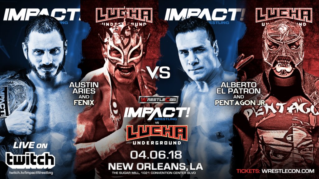Main event set for Impact vs. Lucha Underground