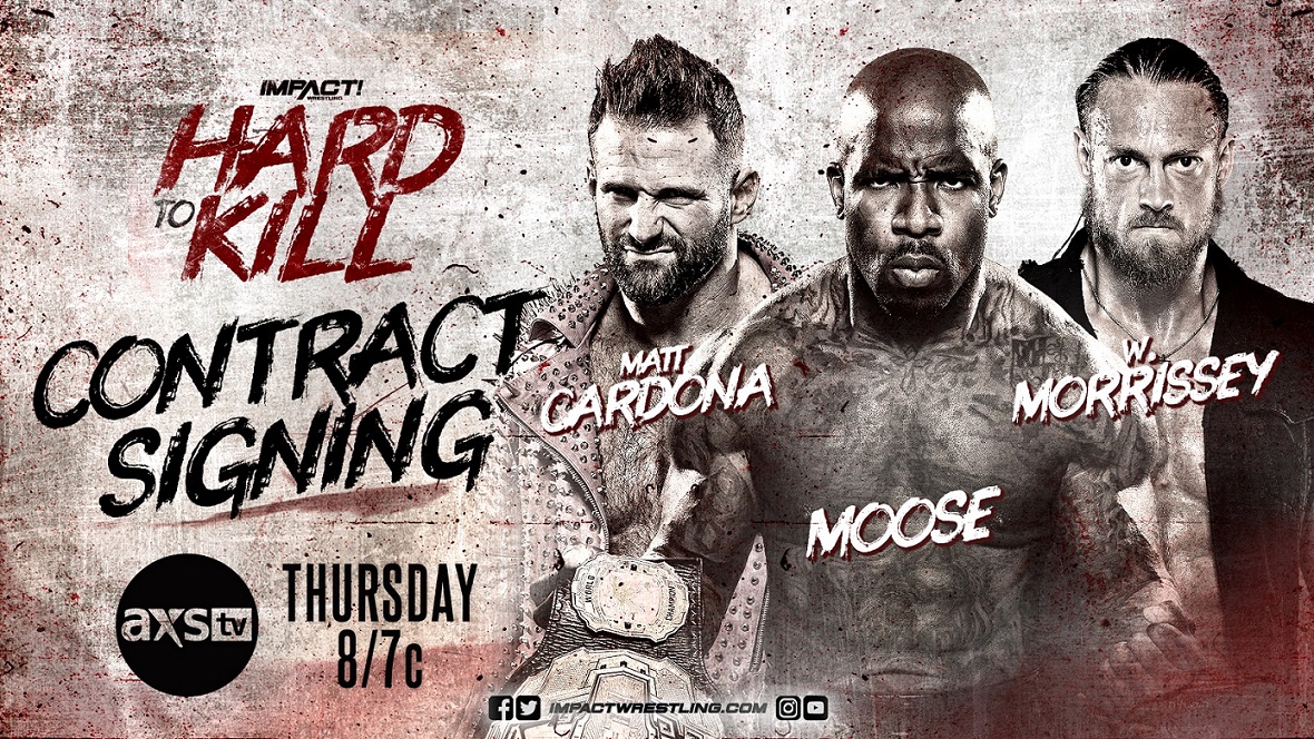 Impact Wrestling live results: Hard to Kill contract signing