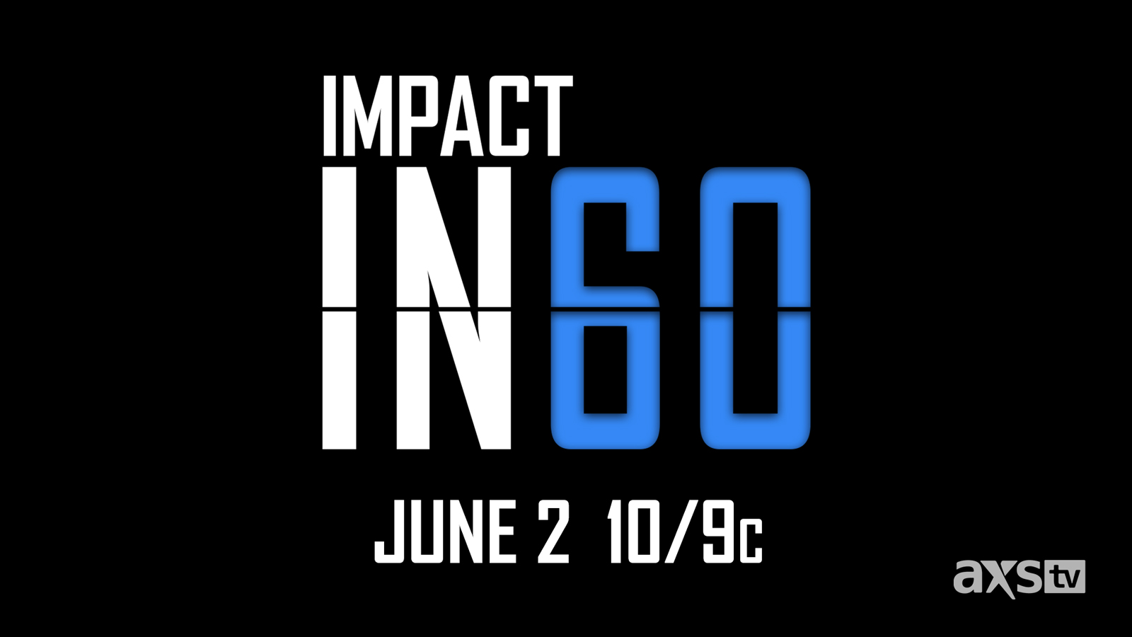 ‘Impact in 60’ premiering on AXS TV next month