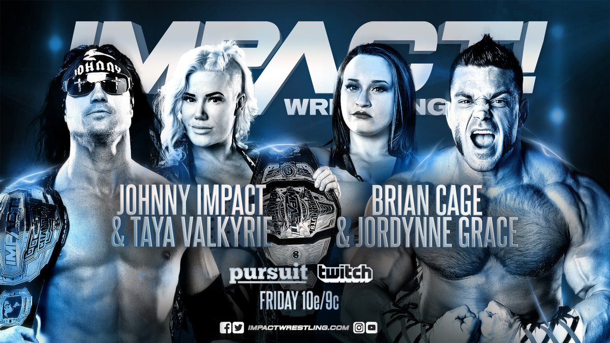 Impact Wrestling results: Johnny & Taya vs. Cage & Grace
