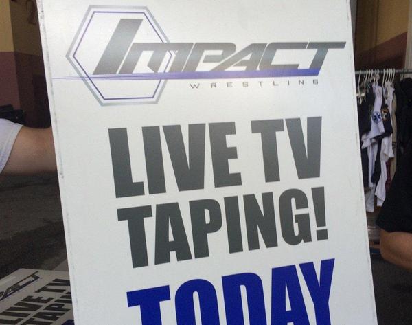 Major title change at TNA Impact tapings