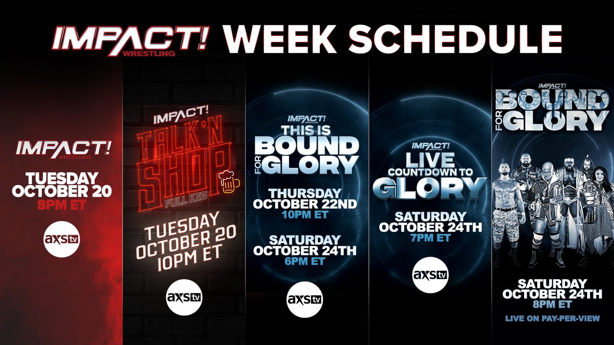 AXS TV announces ‘Impact Week’ programming for October