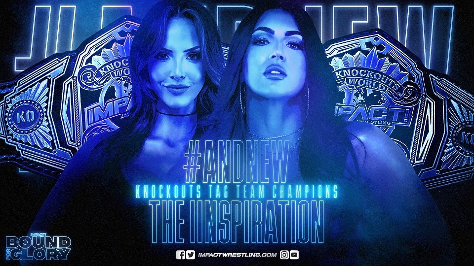 The IInspiration win Knockouts tag titles at Impact Bound for Glory