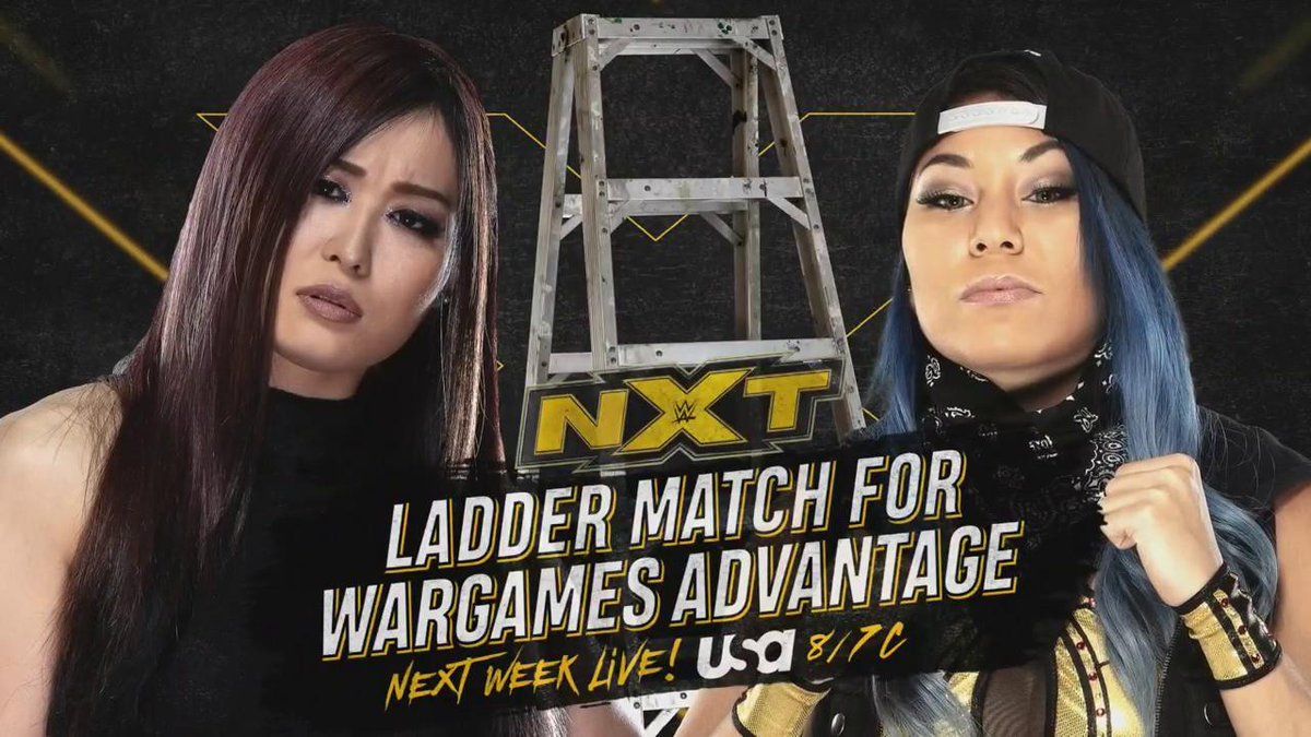 Yim-Shirai ladder match set for NXT, Garza to challenge for Rush’s title
