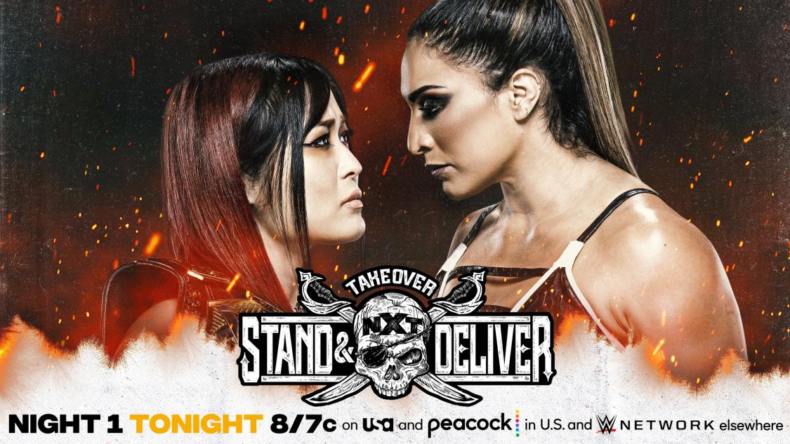 NXT TakeOver Stand & Deliver night one live results: Shirai vs. Gonzalez