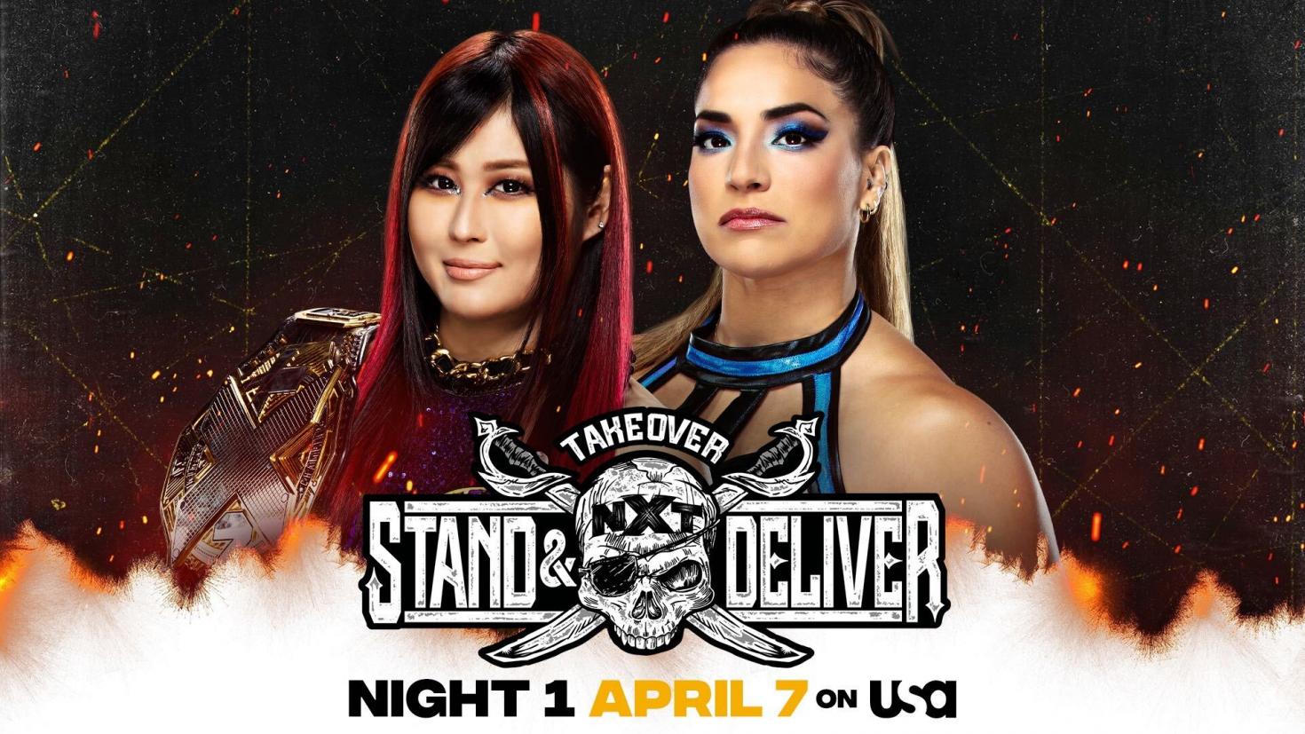 Women’s title match to headline NXT TakeOver: Stand & Deliver night one