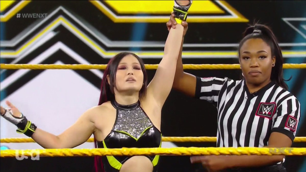 Io Shirai returns, Shirai and Candice LeRae qualify for NXT ladder match