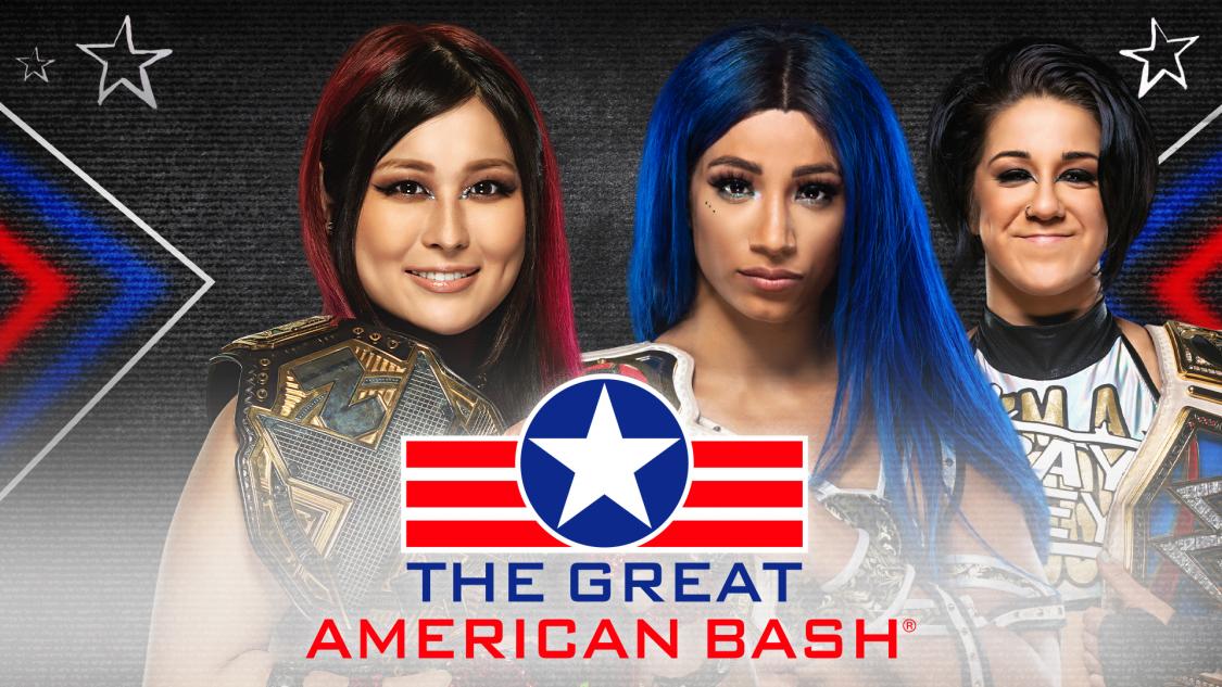 Io Shirai vs. Sasha Banks set for NXT Great American Bash night one