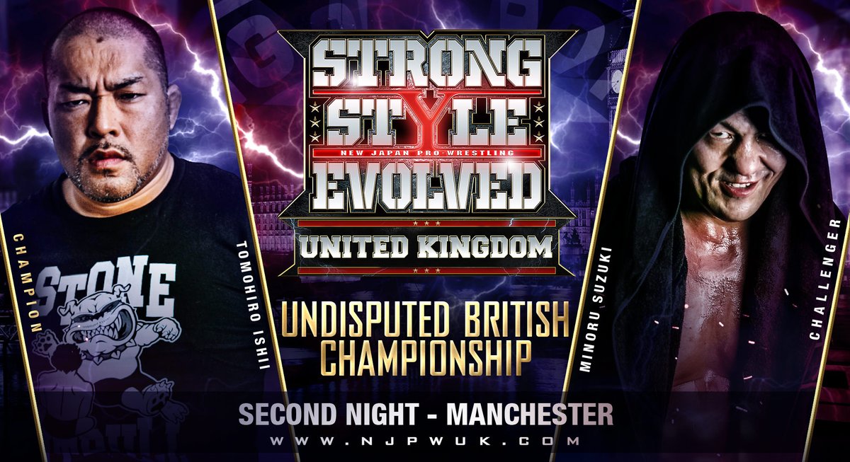 NJPW SSE UK night two results: Ishii vs. Suzuki, Okada vs. ZSJ