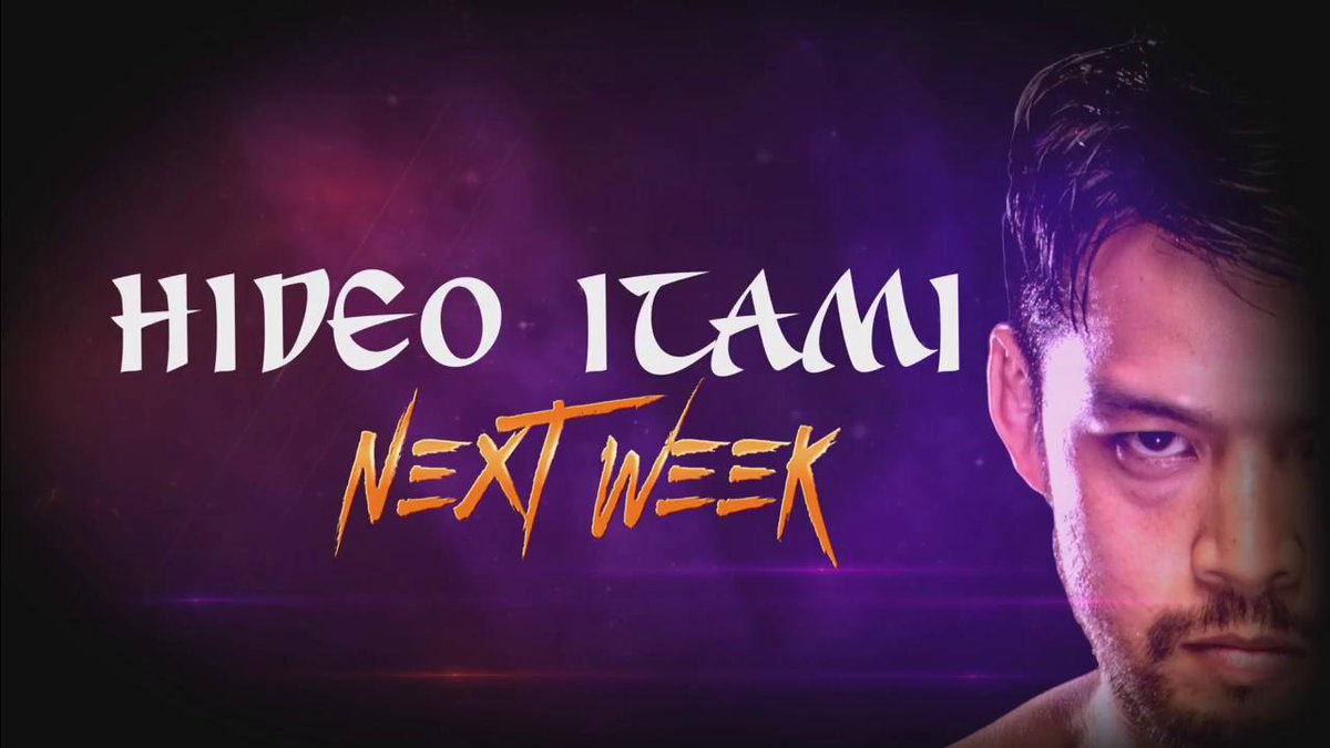 Hideo Itami to debut on WWE 205 Live next week