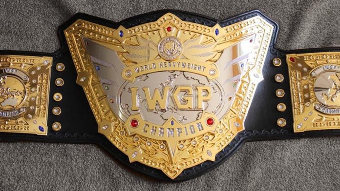 NJPW reveals new IWGP World Heavyweight Championship title belt