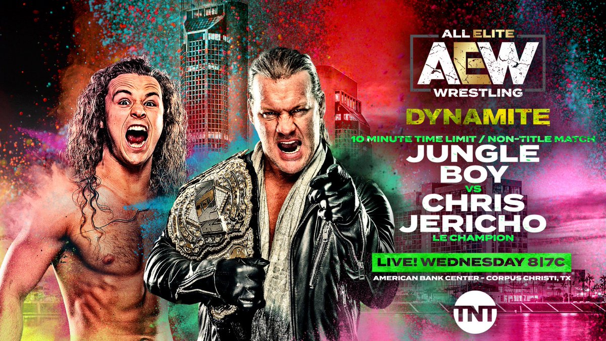 AEW Dynamite live results: Jericho vs. Jungle Boy, Tag title match