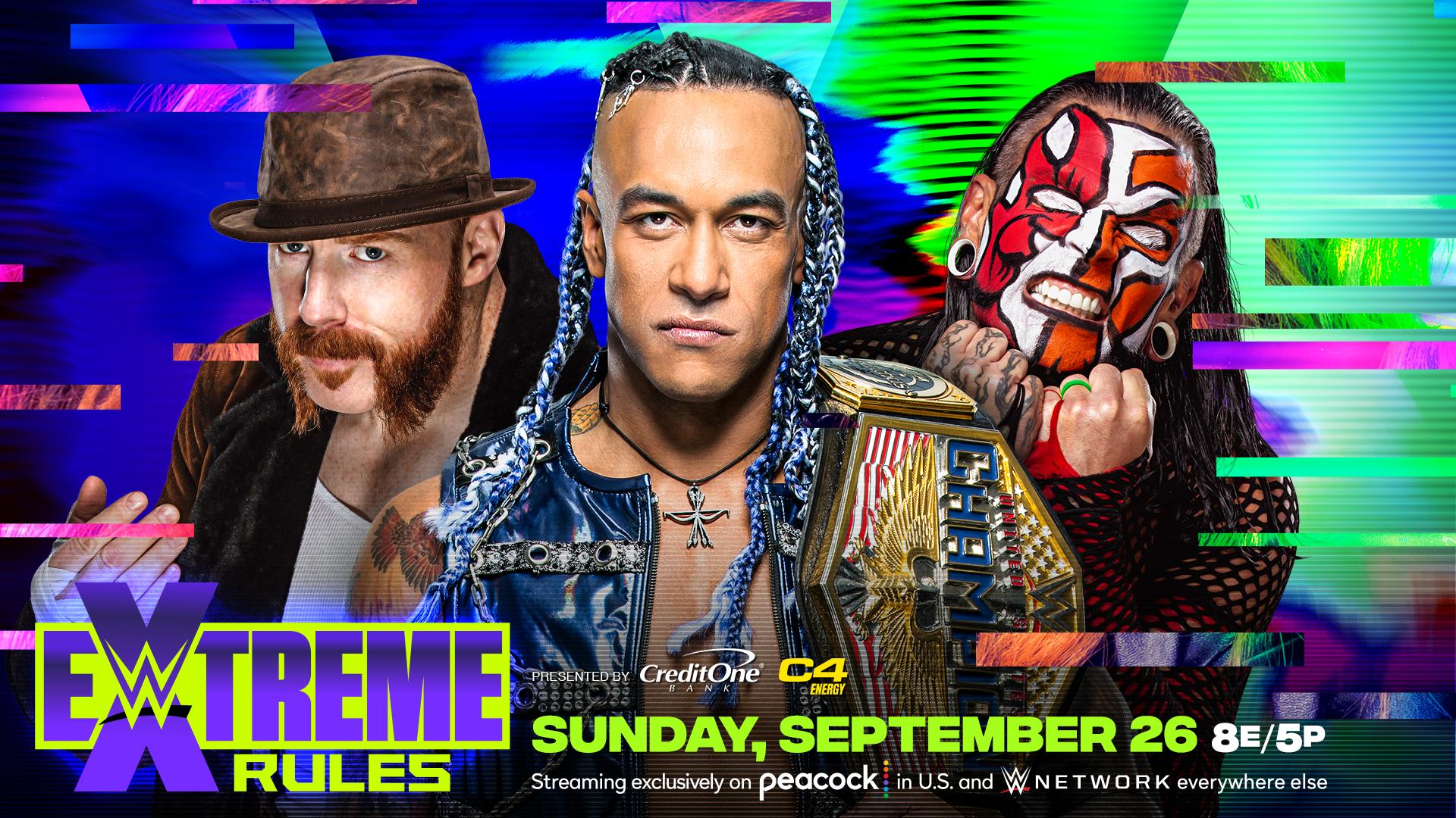 Jeff Hardy added to United States title match at WWE Extreme Rules