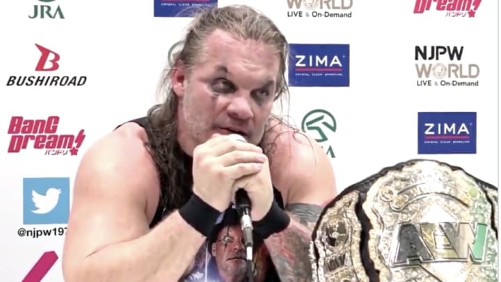 Chris Jericho no longer under New Japan contract, open to return