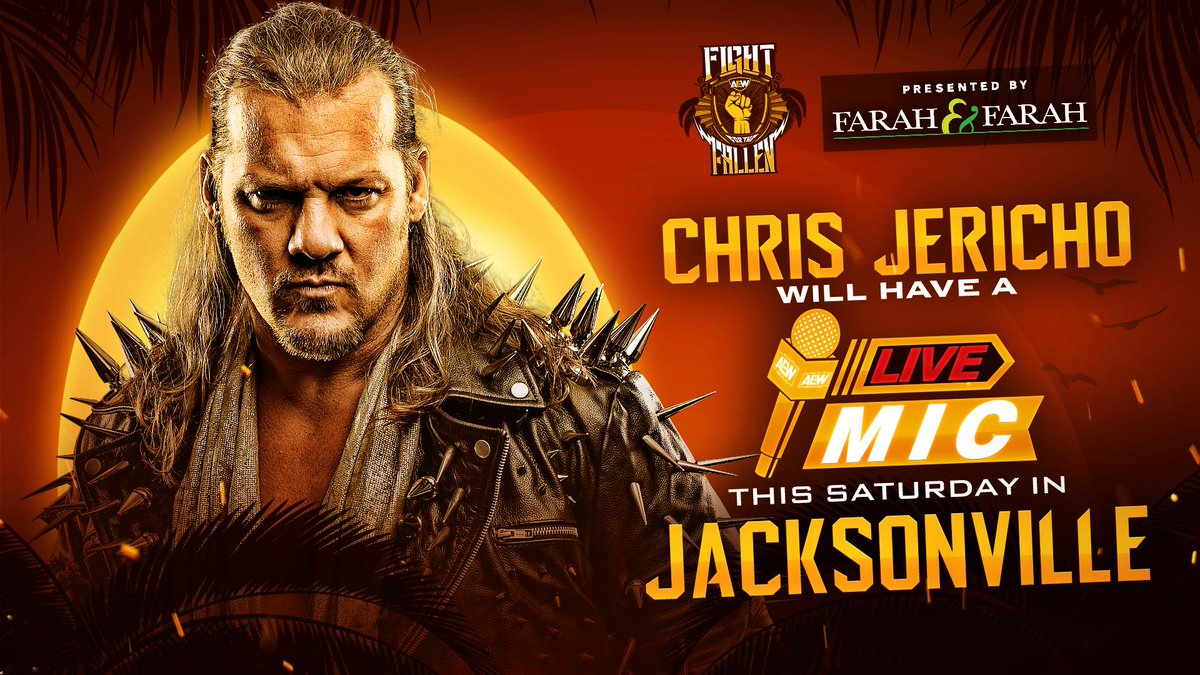 AEW announces Chris Jericho segment for Fight for the Fallen