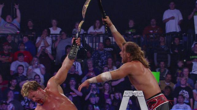 Daily Pro Wrestling History (10/05): Jericho vs. Michaels in an instant classic ladder match