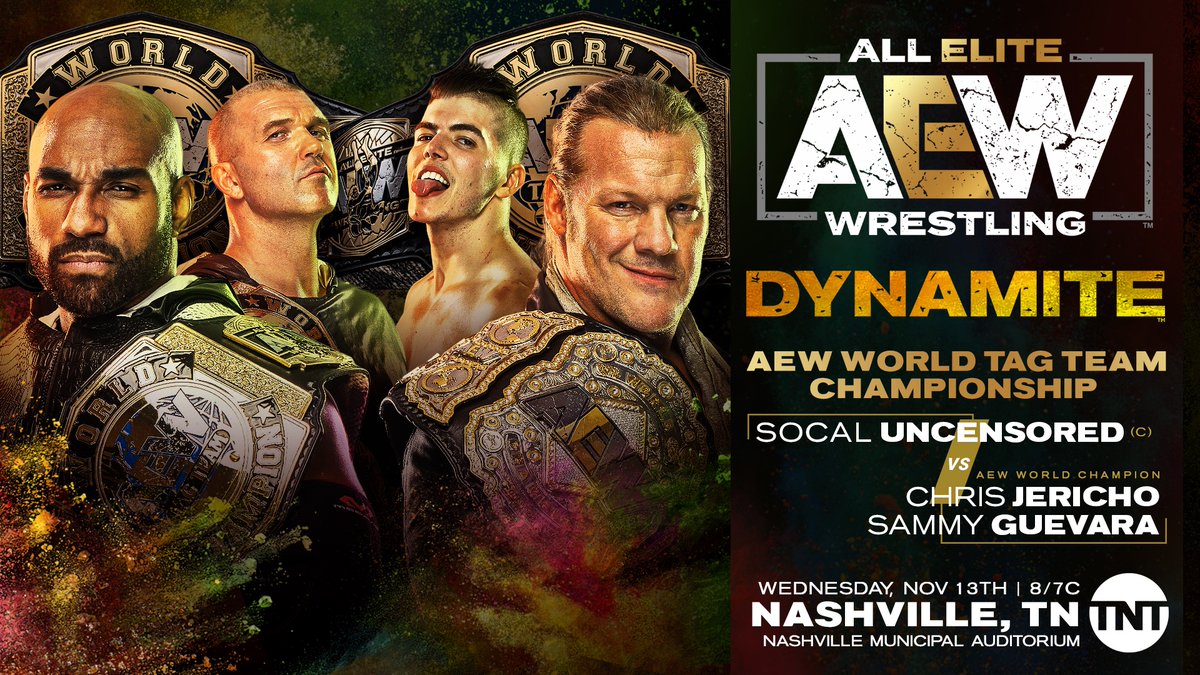Tag Team title match, Hangman Page vs. PAC set for AEW Dynamite