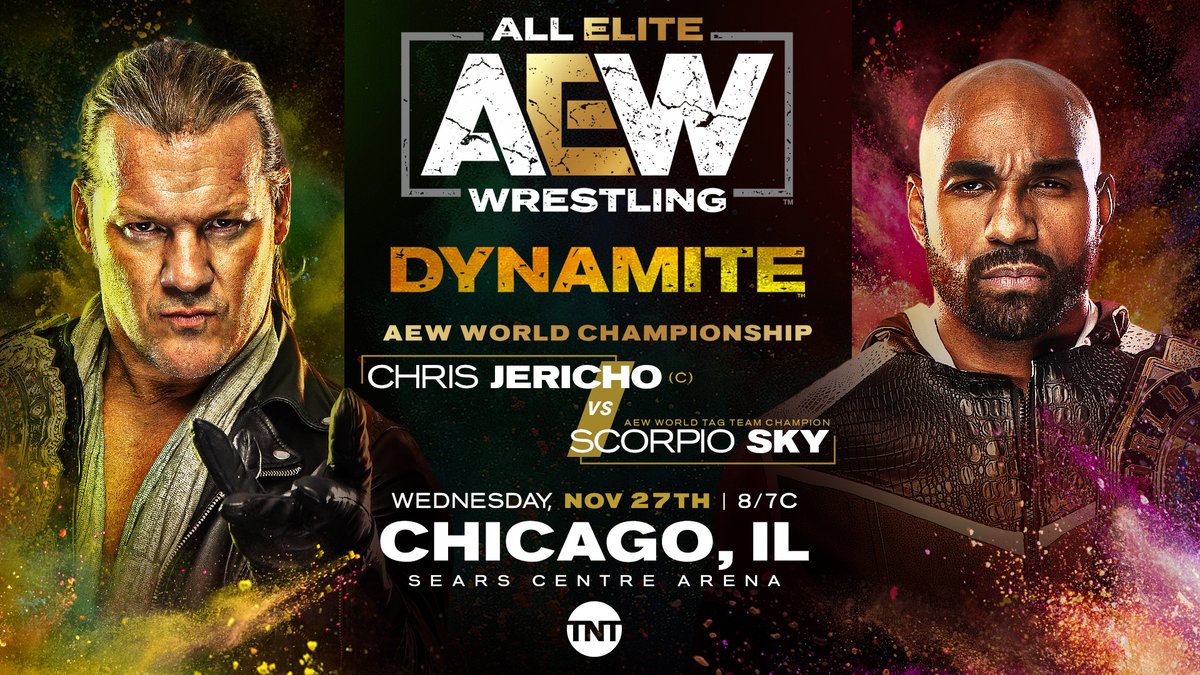 AEW Dynamite live results: Chris Jericho vs. Scorpio Sky title match