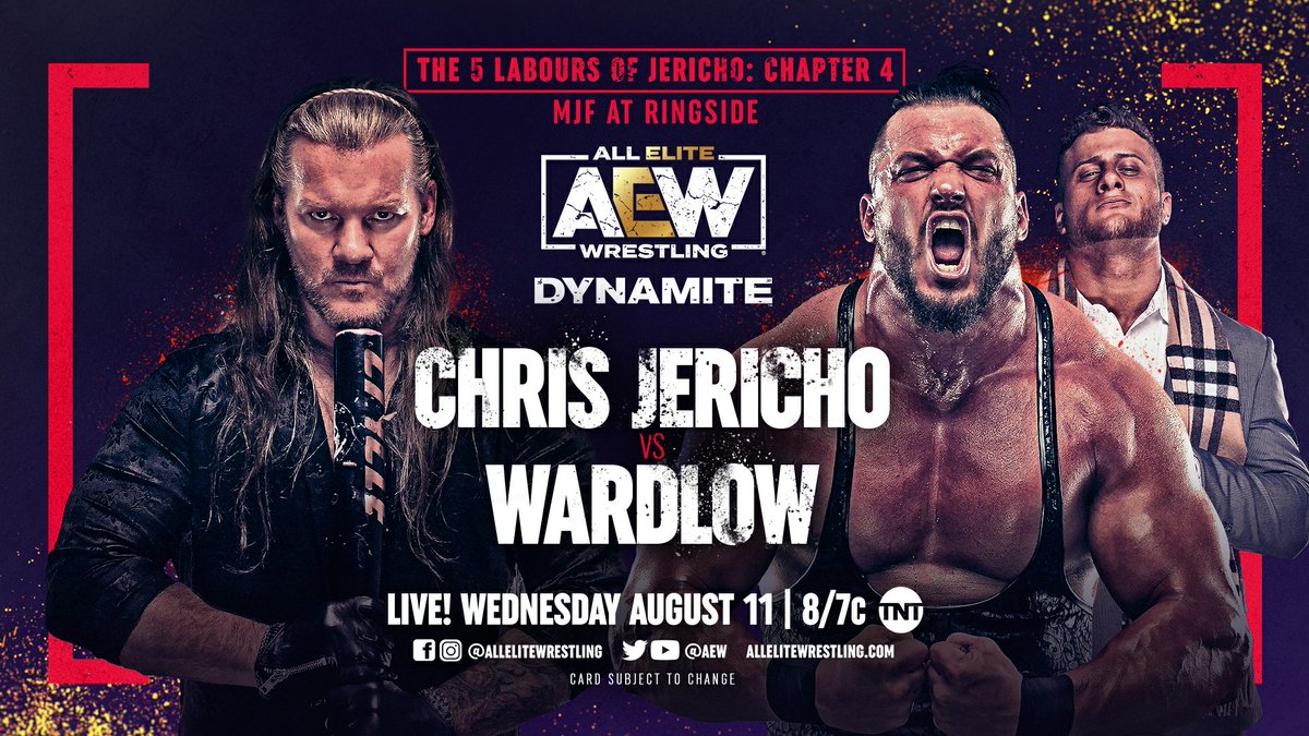 AEW Dynamite live results: Chris Jericho vs. Wardlow