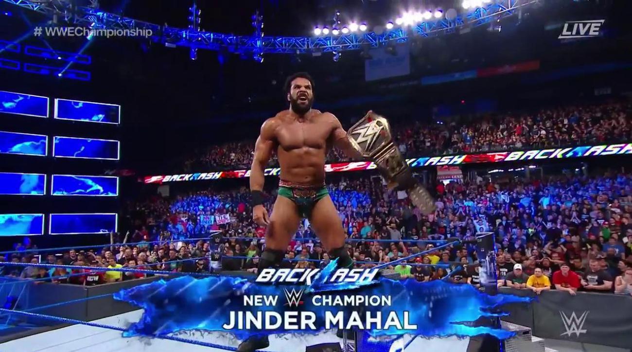 Figure Four Weekly 5/22/2017: Jinder Mahal is actually WWE Champion