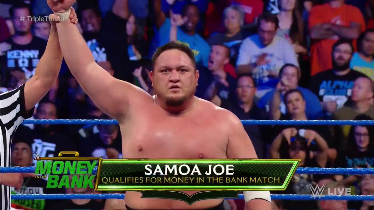 Samoa Joe qualifies for WWE Money in the Bank