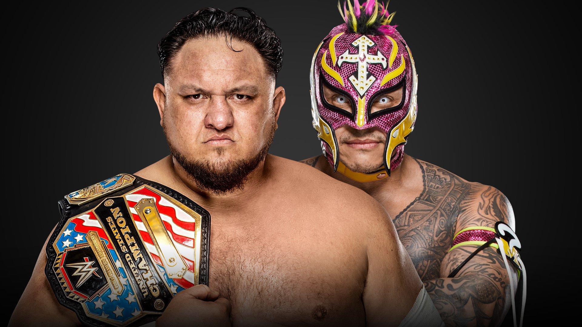 Samoa Joe vs. Rey Mysterio official for WWE Money in the Bank