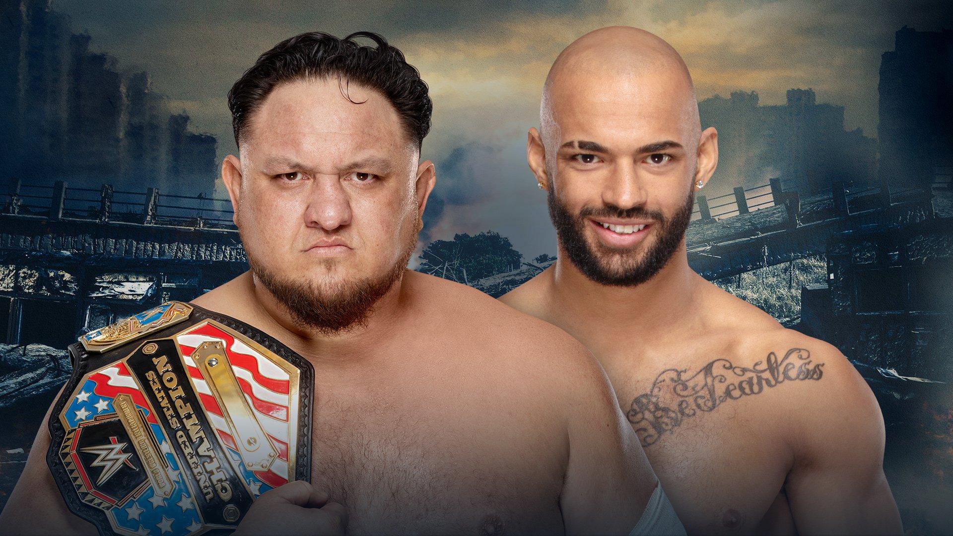Joe vs. Ricochet US title match added to WWE Stomping Grounds