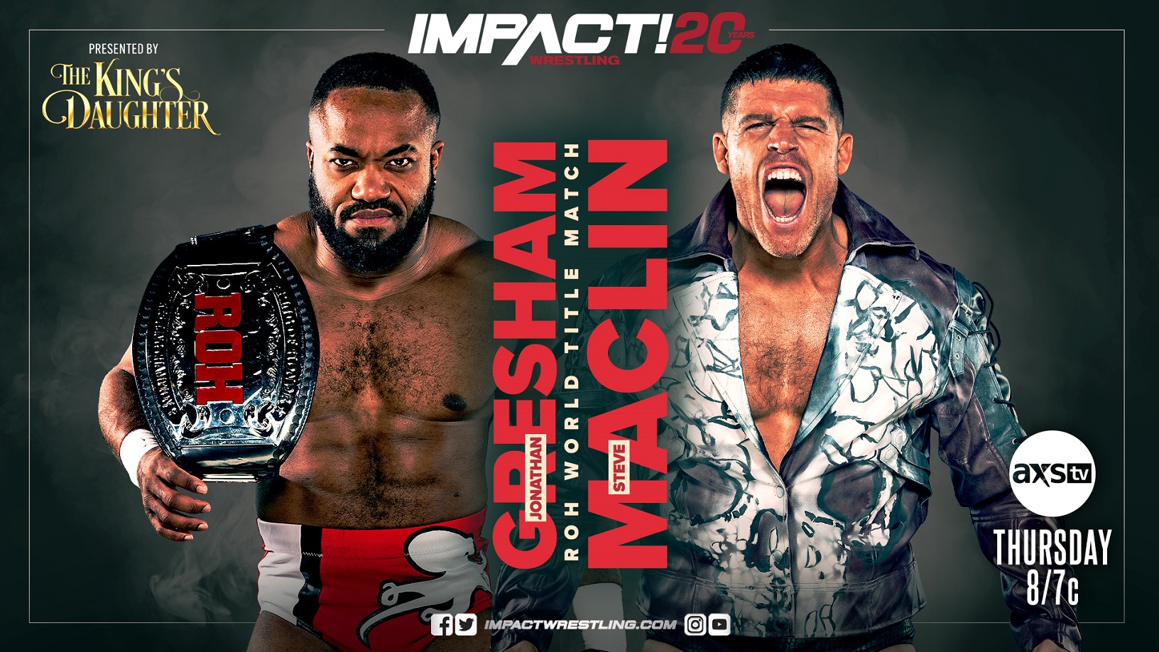 Impact Wrestling live results: Jonathan Gresham vs. Steve Maclin ROH title match