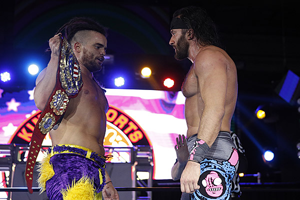 NJPW New Beginning USA LA results: Robinson-Williams vs. RPG Vice