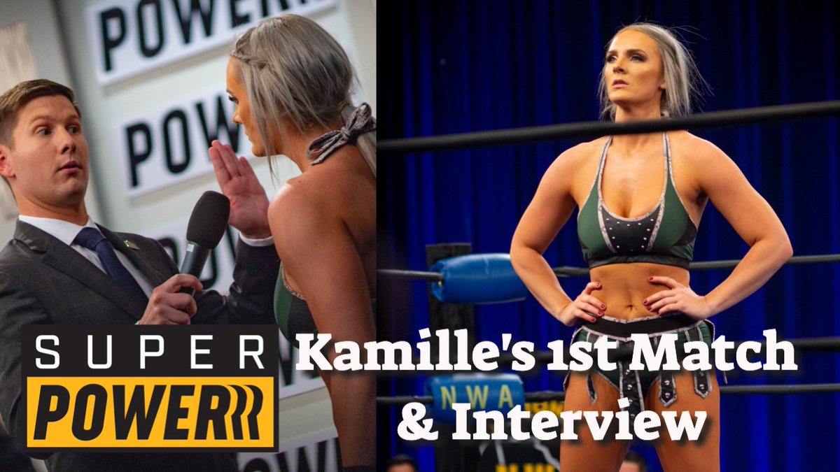 NWA Super Power preview results: Kamille’s first match and interview
